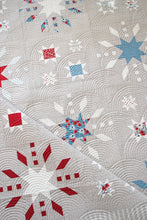 Load image into Gallery viewer, &quot;Grand Finale&quot; fireworks quilt by Lella Boutique. Cute 4th of July quilt reminiscent of a night filled with sparklers and exploding fireworks. Fabric is Old Glory by Lella Boutique for Moda Fabrics. Download the PDF here!
