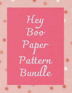 Hey Boo Paper Pattern Bundle
