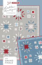 Load image into Gallery viewer, &quot;Grand Finale&quot; fireworks quilt by Lella Boutique. Cute 4th of July quilt reminiscent of a night filled with sparklers and exploding fireworks. Fabric is Old Glory by Lella Boutique for Moda Fabrics. 