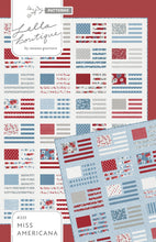 Load image into Gallery viewer, &quot;Miss Americana&quot; American flag quilt by Lella Boutique. Cute 4th of July quilt perfect for summertime in the USA. Fabric is Old Glory by Lella Boutique for Moda Fabrics.