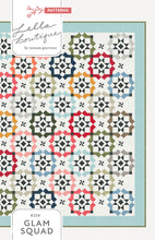 Load image into Gallery viewer, Glam Squad overlapping star tile quilt by Vanessa Goertzen of Lella Boutique. Fabric is Magic Dot by Lella Boutique for Moda Fabrics (October 2024). Make it with a dessert roll or fat eighths!