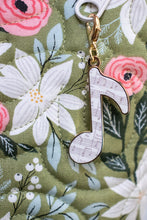 Load image into Gallery viewer, Poinsettia + Music Note Zipper Pull Set