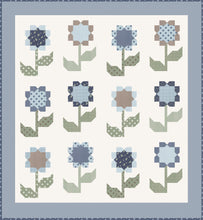 Load image into Gallery viewer, Cottage Blossoms flower quilt by Vanessa Goertzen of Lella Boutique. Make it with a layer cake or fat quarters. Fabric is Harvest Road by Lella Boutique for Moda Fabrics.