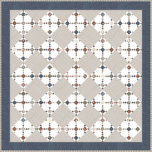 Load image into Gallery viewer, Diamond Dust quilt by Lella Boutique. Make it with charm packs, mini charm packs, or scraps. Fabric is Flower Pot by Lella Boutique for Moda Fabrics