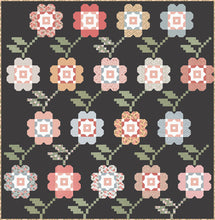 Load image into Gallery viewer, Bloomers flower quilt pattern by Vanessa Goertzen of Lella Boutique. Fabric is Country Rose by Lella Boutique for Moda Fabrics.