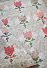 Load image into Gallery viewer, Tulip Shop fat eighth quilt PDF pattern by Lella Boutique. Fabric is Love Note fabric collection by Lella Boutique. Download the PDF here.