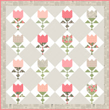 Load image into Gallery viewer, Tulip Shop fat eighth quilt PDF pattern by Lella Boutique. Fabric is Love Note fabric collection by Lella Boutique. Download the PDF here.