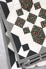 Load image into Gallery viewer, Cathedral star tile quilt by Lella Boutique. Fat quarter quilt. Fabric is Bloomington by Lella Boutique for Moda Fabrics.