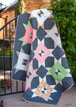 Load image into Gallery viewer, Barn Style farmhouse star quilt by Lella Boutique. Fat quarter friendly barn star quilt. Fabric is Farmer's Daughter by Lella Boutique for Moda Fabrics.