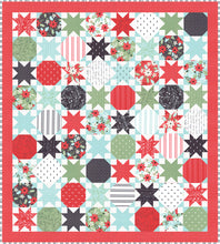 Load image into Gallery viewer, Starstruck sawtooth star layer cake quilt by Vanessa Goertzen of Lella Boutique. Fabric is Little Tree by Lella Boutique for Moda Fabrics.