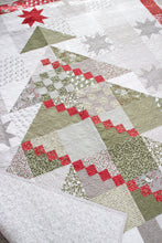 Load image into Gallery viewer, Yule Tree scrappy Christmas tree quilt by Lella Boutique. Fabric is Christmas Morning by Lella Boutique for Moda Fabrics.