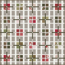 Load image into Gallery viewer, "Forever Plaid" layer cake or charm pack quilt in Berry &amp; Pine fabric by Lella Boutique for Moda Fabrics. Cute scrappy plaid quilt design is fun to make - download the PDF here!