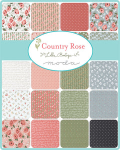 (1) Layer Cake of Country Rose by Lella Boutique for Moda Fabrics