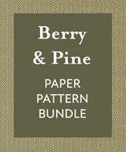 Load image into Gallery viewer, Berry &amp; Pine Paper Pattern Bundle