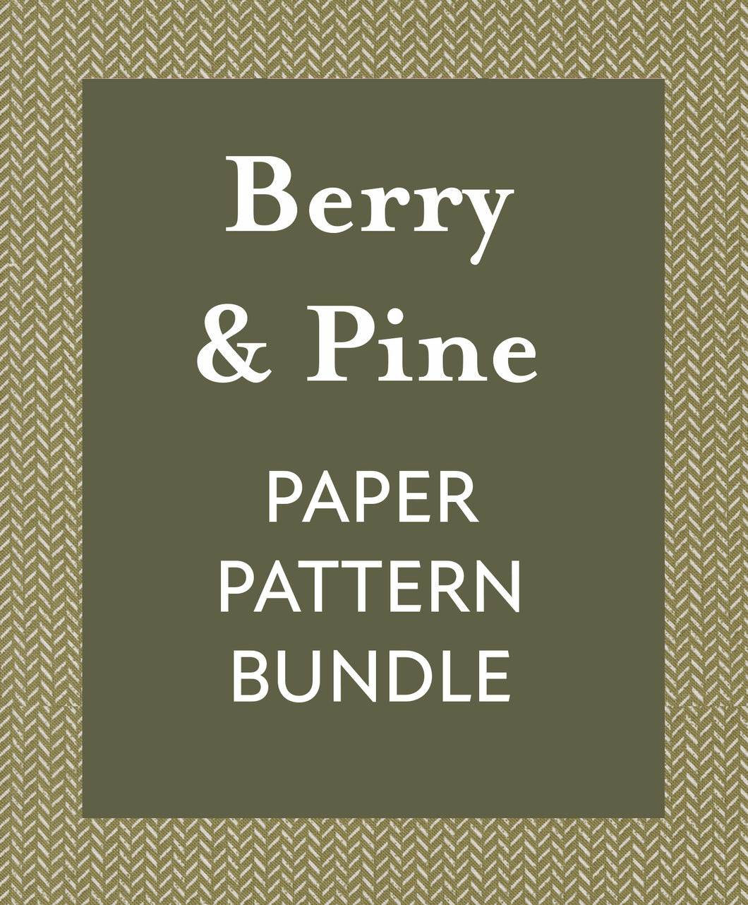 Berry & Pine Paper Pattern Bundle