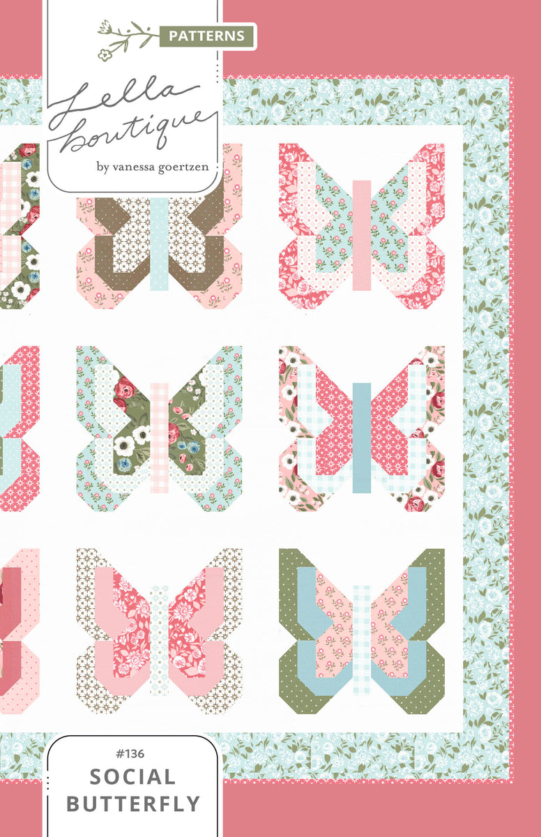 #136 Social Butterfly - PDF Pattern – Lella Boutique