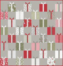 Load image into Gallery viewer, Nice List Quilt Model (Christmas Morning Fabric)