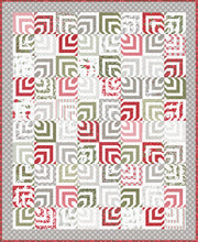 Load image into Gallery viewer, Kaleidocope 2 Quilt Model (Christmas Morning Fabric)