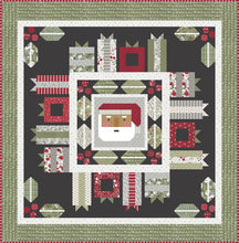Load image into Gallery viewer, Jolly Holiday Quilt Model (Christmas Eve Fabric)