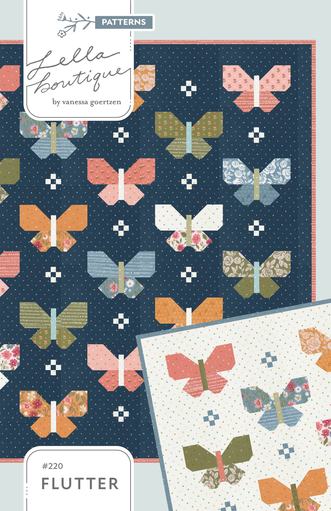 #220 Flutter - PDF Pattern – Lella Boutique