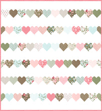 Load image into Gallery viewer, Love Day Quilt Model (Lovestruck Fabric)
