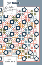 Load image into Gallery viewer, The &quot;Dreamer&quot; tile quilt by Lella Boutique. Make it with Layer Cakes or fat eighths. Fabric is Wild Honey by Lella Boutique for Moda Fabrics.