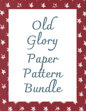 Load image into Gallery viewer, Old Glory Paper Pattern Bundle - 20% off