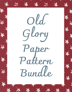 Old Glory Paper Pattern Bundle - 20% off