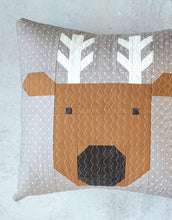 Load image into Gallery viewer, #245 Merry Reindeer Pillow - Paper Pattern