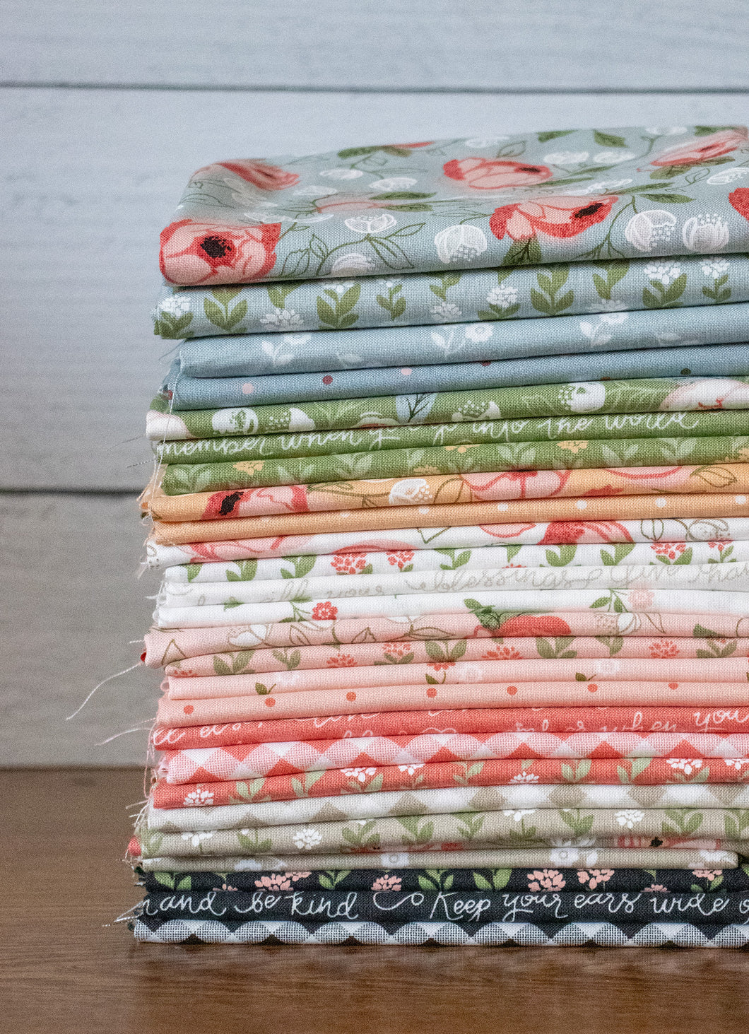 Country Rose fat quarter bundle by Lella Boutique for Moda Fabrics.