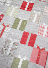 Load image into Gallery viewer, Nice List Quilt Model (Christmas Morning Fabric)