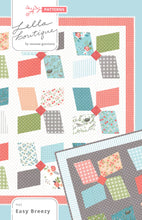 Load image into Gallery viewer, Easy Breezy large pinwheel quilt by Lella Boutique. Layer Cake friendly. Fabric is Nest by Lella Boutique for Moda Fabrics.