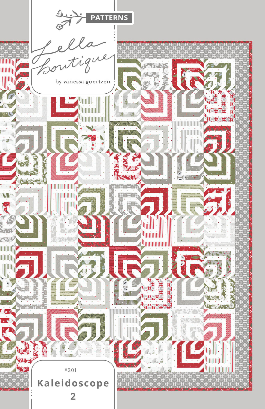 Kaleidoscope 2 hypnotic quilt design. Honeybun quilt (made with 1.5