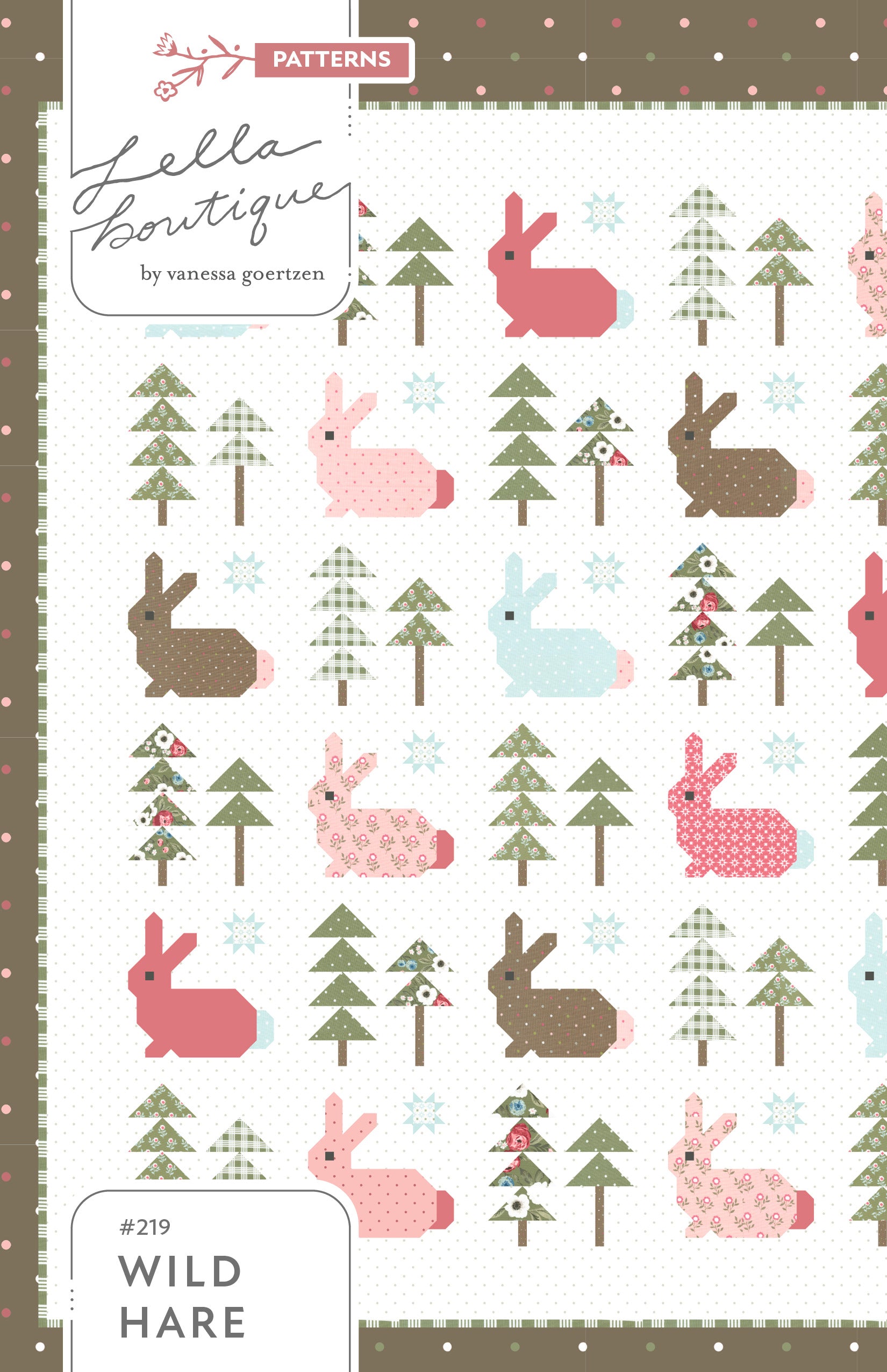 219 Wild Hare - PDF Pattern – Lella Boutique