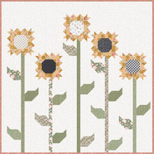 Load image into Gallery viewer, Scrappy Sunflowers quilt by Vanessa Goertzen of Lella Boutique. Fabric is Country Rose and Folktale by Lella Boutique for Moda Fabrics.