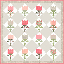 Load image into Gallery viewer, Tulip Shop fat eighth quilt PDF pattern by Lella Boutique. Fabric is Love Note fabric collection by Lella Boutique.