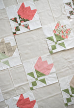 Load image into Gallery viewer, Tulip Shop fat eighth quilt PDF pattern by Lella Boutique. Fabric is Love Note fabric collection by Lella Boutique. Download the PDF here.