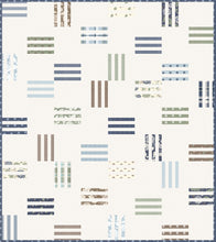 Load image into Gallery viewer, Rugby simple stripe quilt by Vanessa Goertzen. Great boy quilt in Harvest Road fabrics by Lella Boutique for Moda Fabrics.