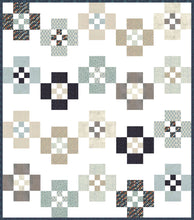 Load image into Gallery viewer, Smarty Pants plus sign quilt by Lella Boutique. Would make a great boy quilt! Fabric is Persimmon (and Grunge) by BasicGrey for Moda Fabrics.