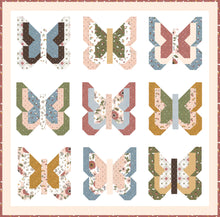 Load image into Gallery viewer, Social Butterfly quilt by Vanessa Goertzen of Lella Boutique. Fat quarter friendly. Fabric is Folktale by Lella Boutique for Moda Fabrics.